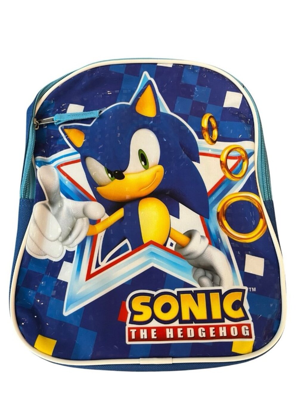 Toddler Sonic The Hedgehog Unisex Kids Small Backpack 3+ Sega Fast Shimmer NWT